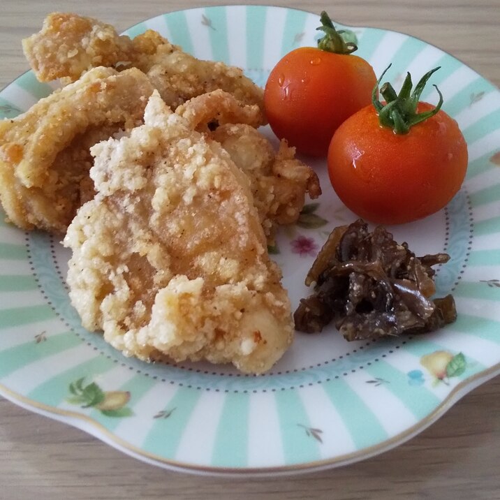 やっぱりおいしい！夕食の王道！我が家の唐揚げ